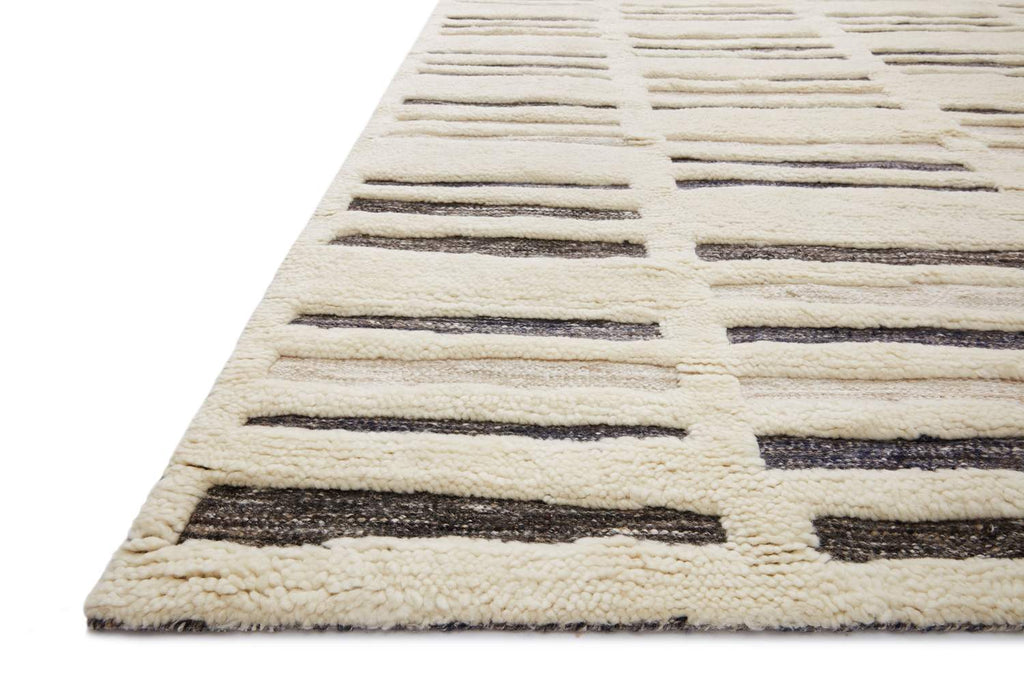 loloi rugs bennett ben 01 ivory charcoal rug