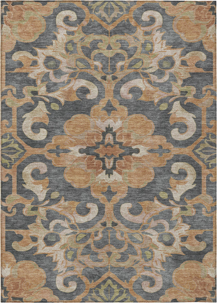 addison chantille acn1947 terracotta rug