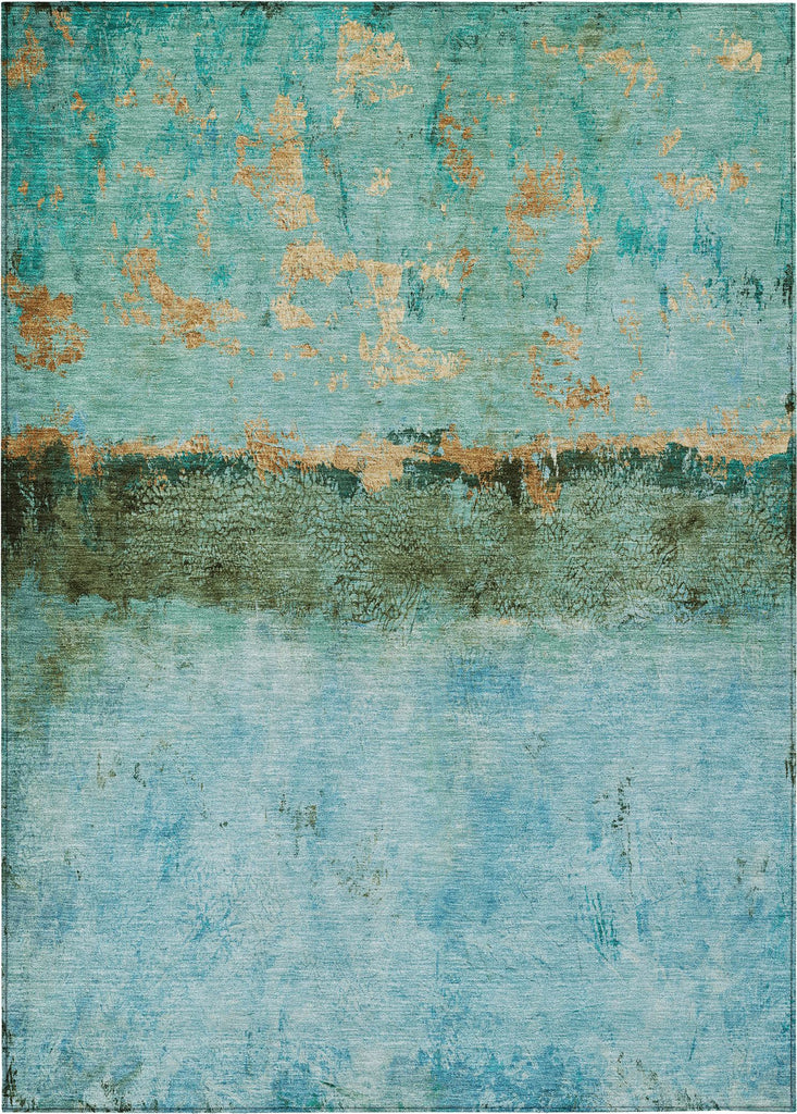 addison chantille acn1716 teal rug