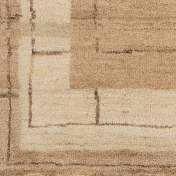 dash albert mela da2551 brown hand knotted wool rug