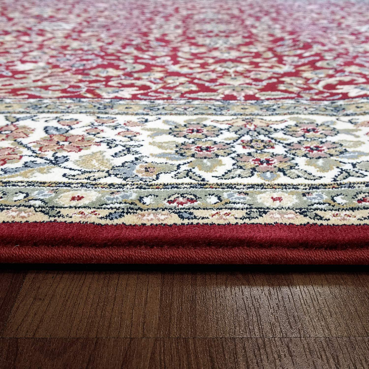 dynamic rugs ancient garden 57078 1414 red rug