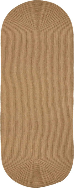 rhody solid poly s006 camel rug