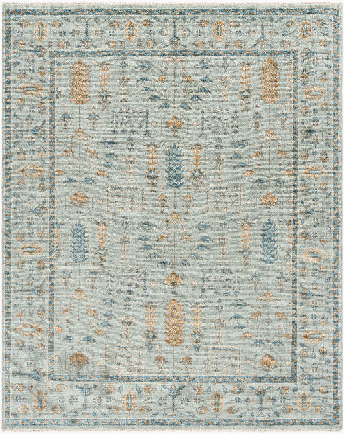 surya riviera riv 2304 sky blue rug