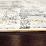 dynamic quartz 27077 190 ivory rug