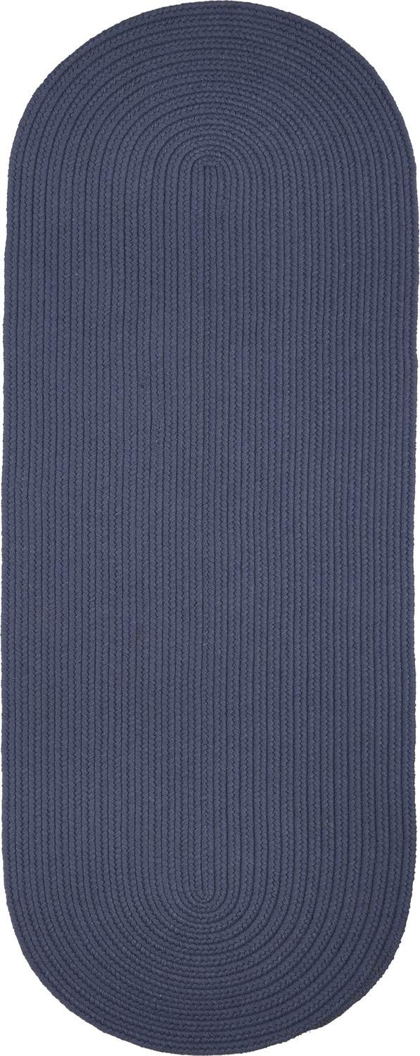 rhody solid wool s102 sailor blue rug