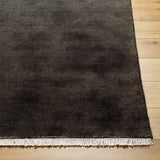 surya evergreen evg 2302 black rug