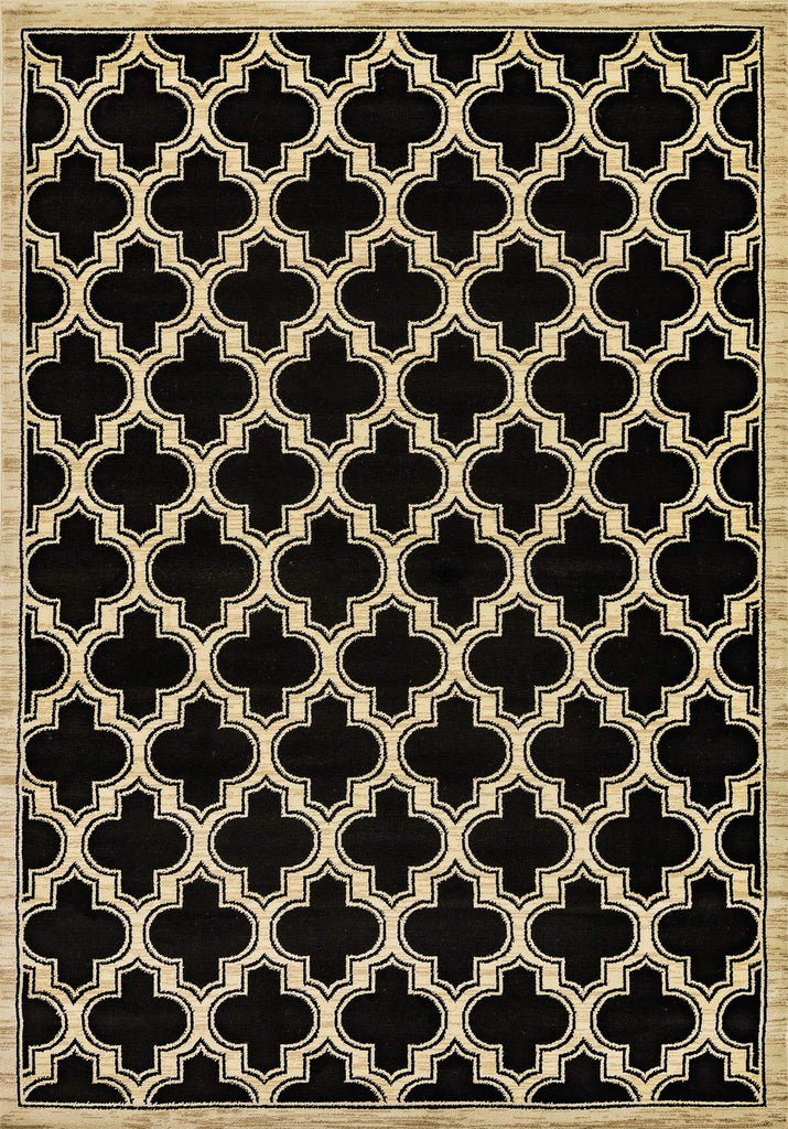 dynamic rugs yazd 2816 090 black rug