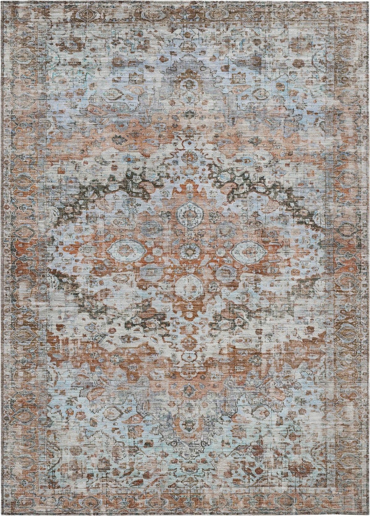 addison chantille acn1755 paprika rug