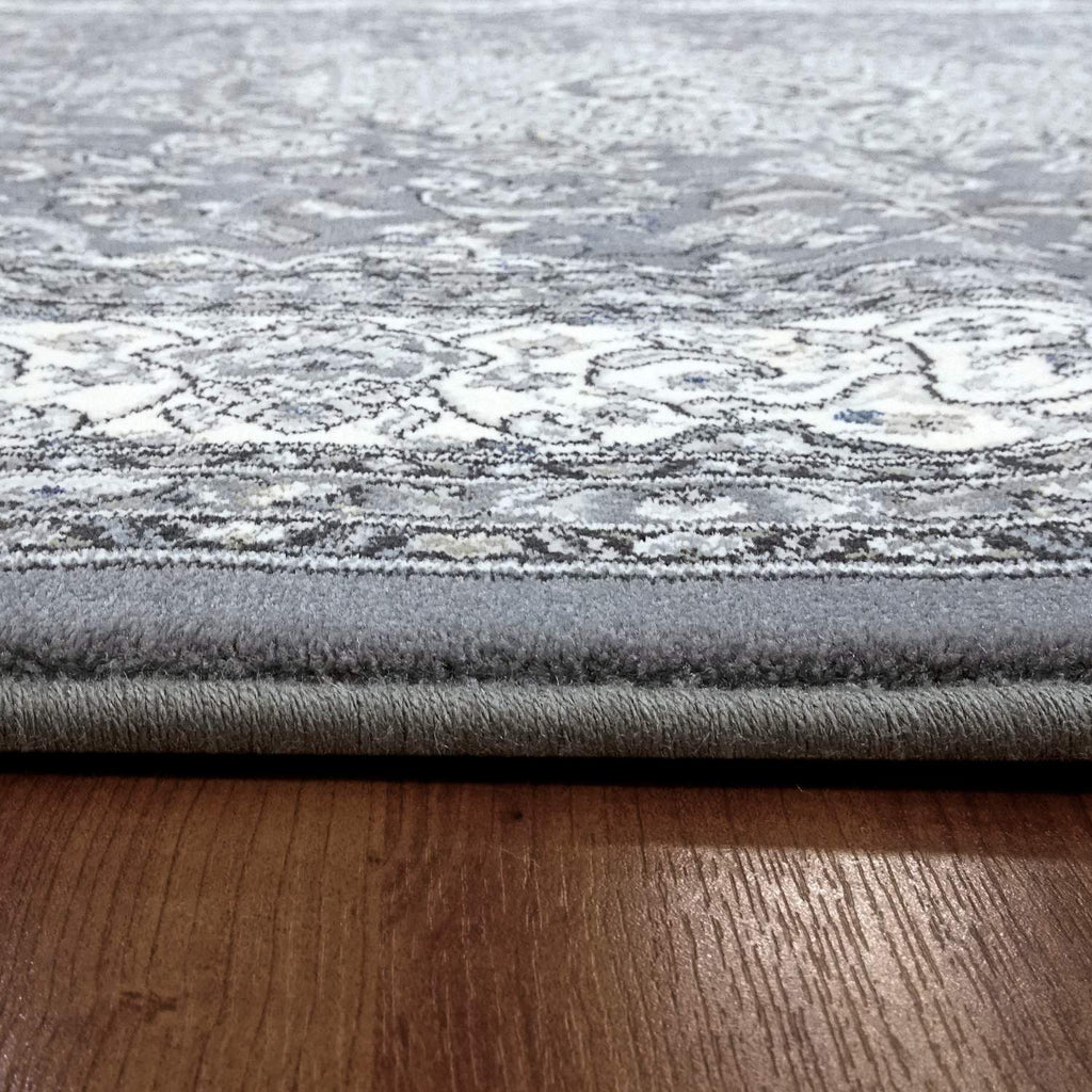 dynamic rugs ancient garden 57119 5666 grey rug
