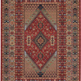 capel kindred heriz 3450 sienna green rug