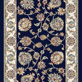 dynamic rugs ancient garden 57365 3464 blue rug