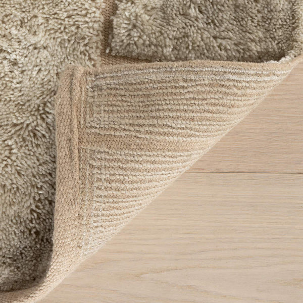 dash albert drela da2525 ivory hand tufted recycled pet rug