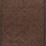 dash albert messi da2370 chocolate brown braided jute rug