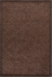 dash albert messi da2370 chocolate brown braided jute rug