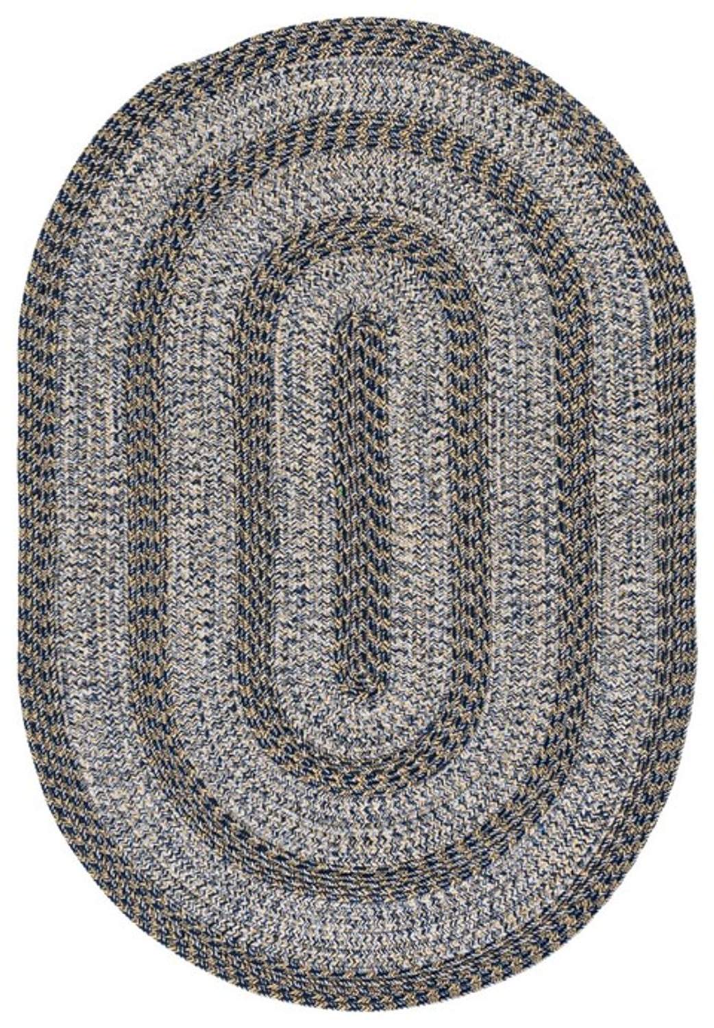 safavieh clearance braided bra265m navy rug