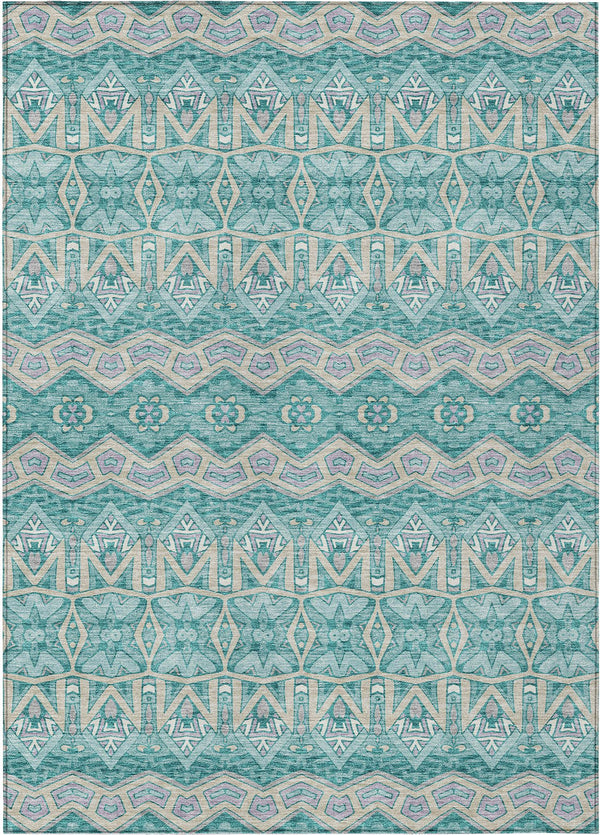 addison chantille acn909 teal rug