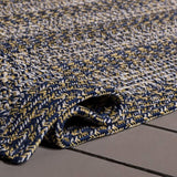 safavieh clearance braided bra265m navy rug