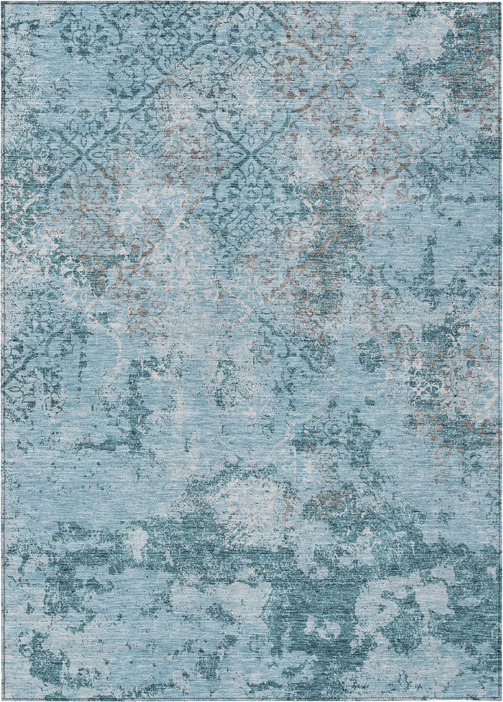 addison chantille acn769 teal rug