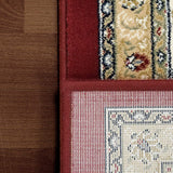 dynamic rugs ancient garden 57120 1464 red rug