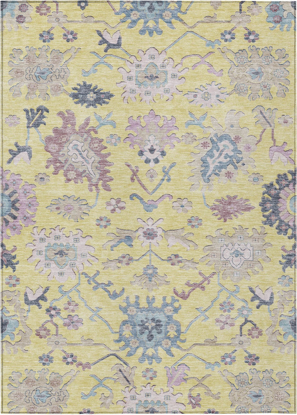 addison chantille acn1154 yellow rug