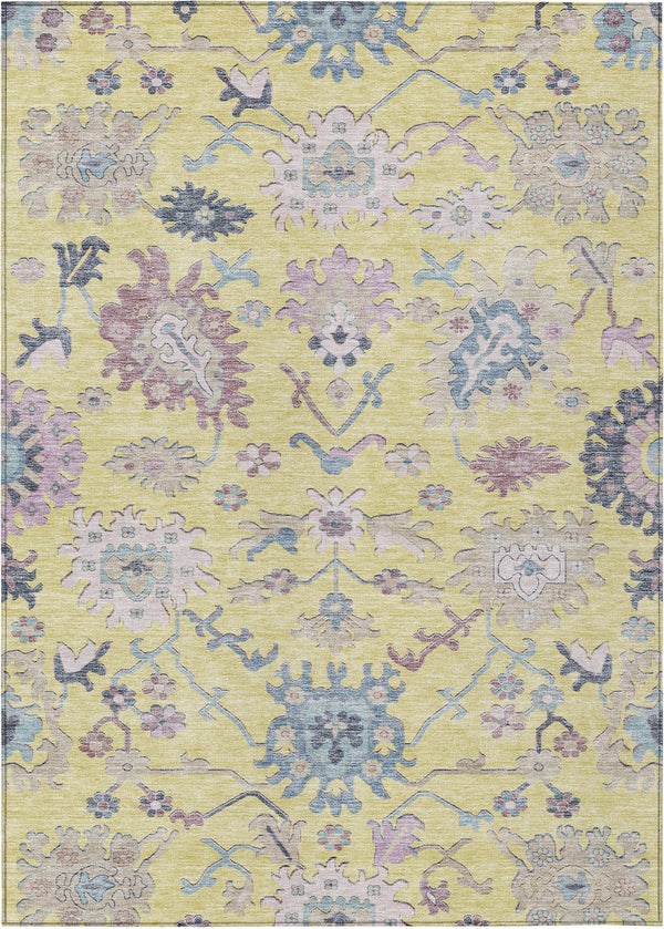 addison chantille acn1154 yellow rug