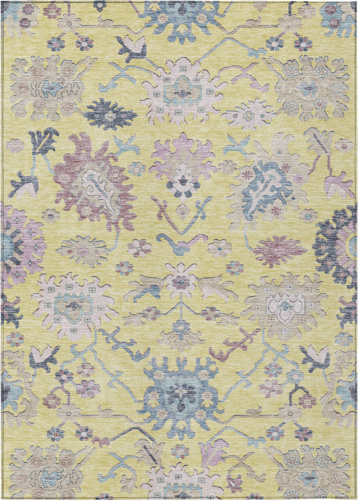 addison chantille acn1154 yellow rug