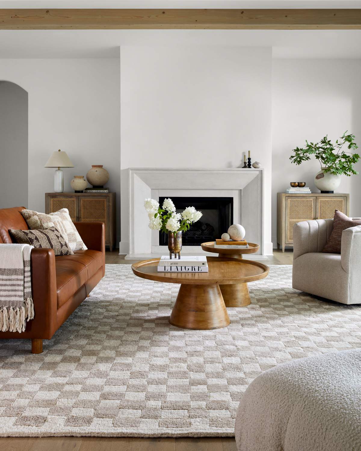 surya damier dmi 2303 ivory rug