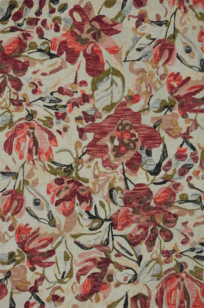 loloi rugs belladonna blm 01 ivory raspberry rug