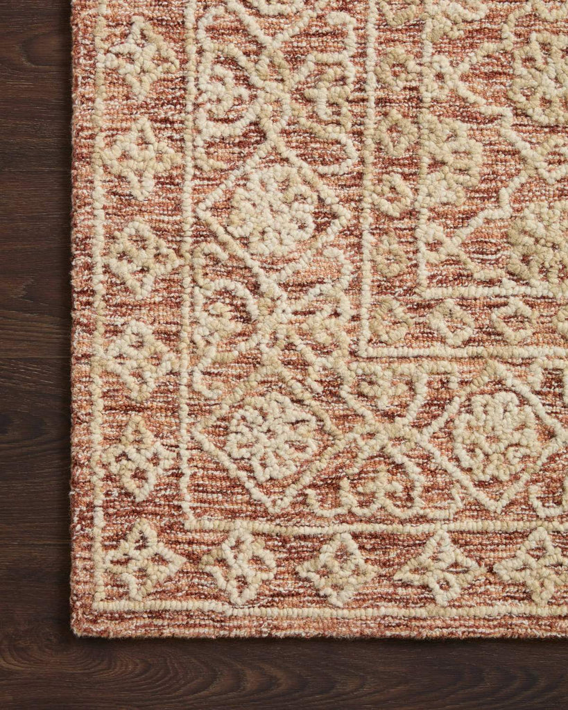 loloi rugs cecelia cec 01 rust natural rug