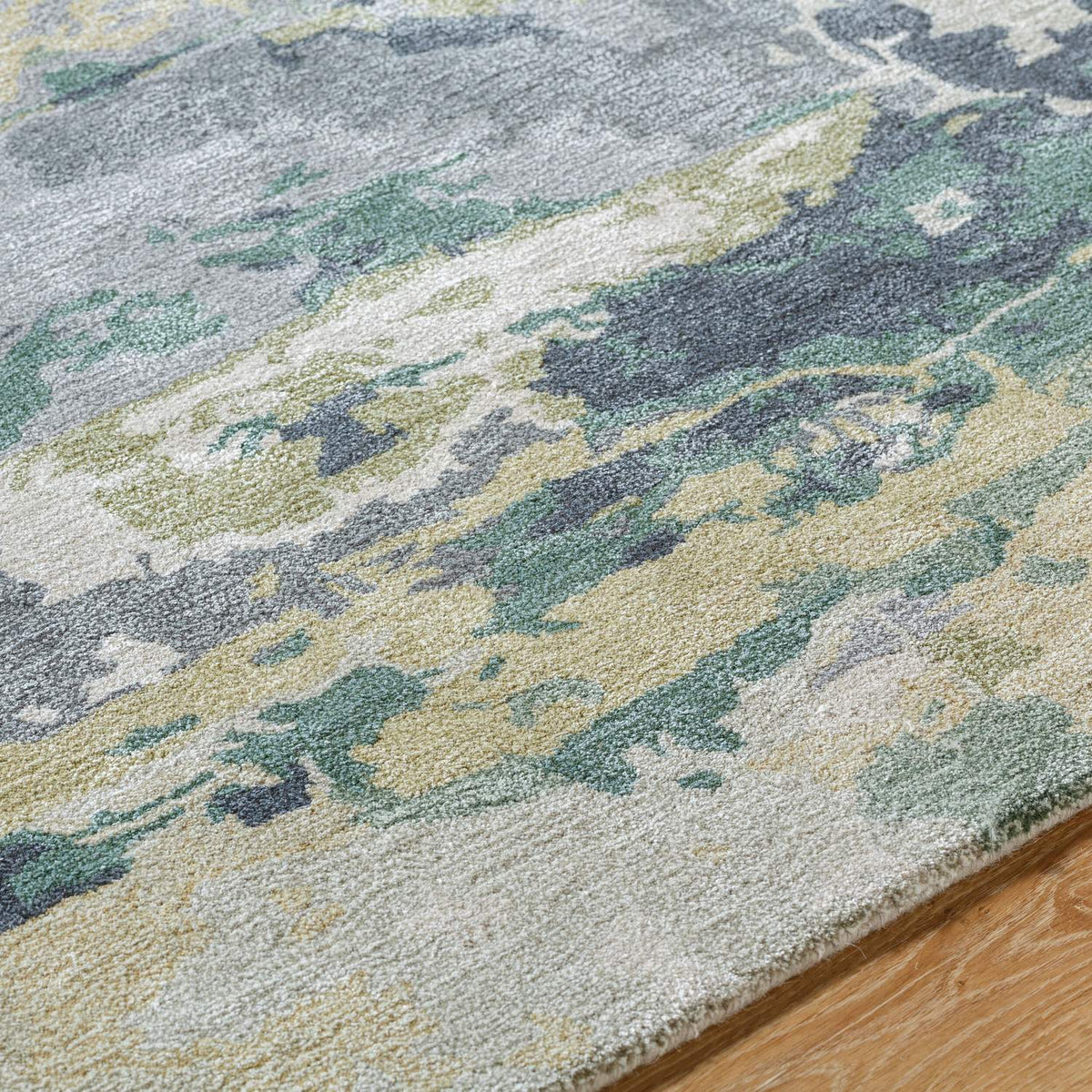 surya kavita kvt 2325 moss green rug