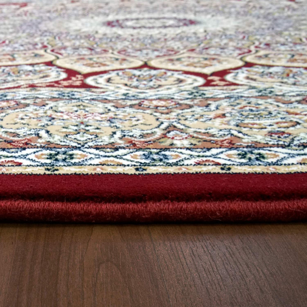 dynamic rugs ancient garden 57090 1484 red rug