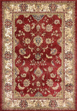 dynamic ancient garden 57158 1464 red rug