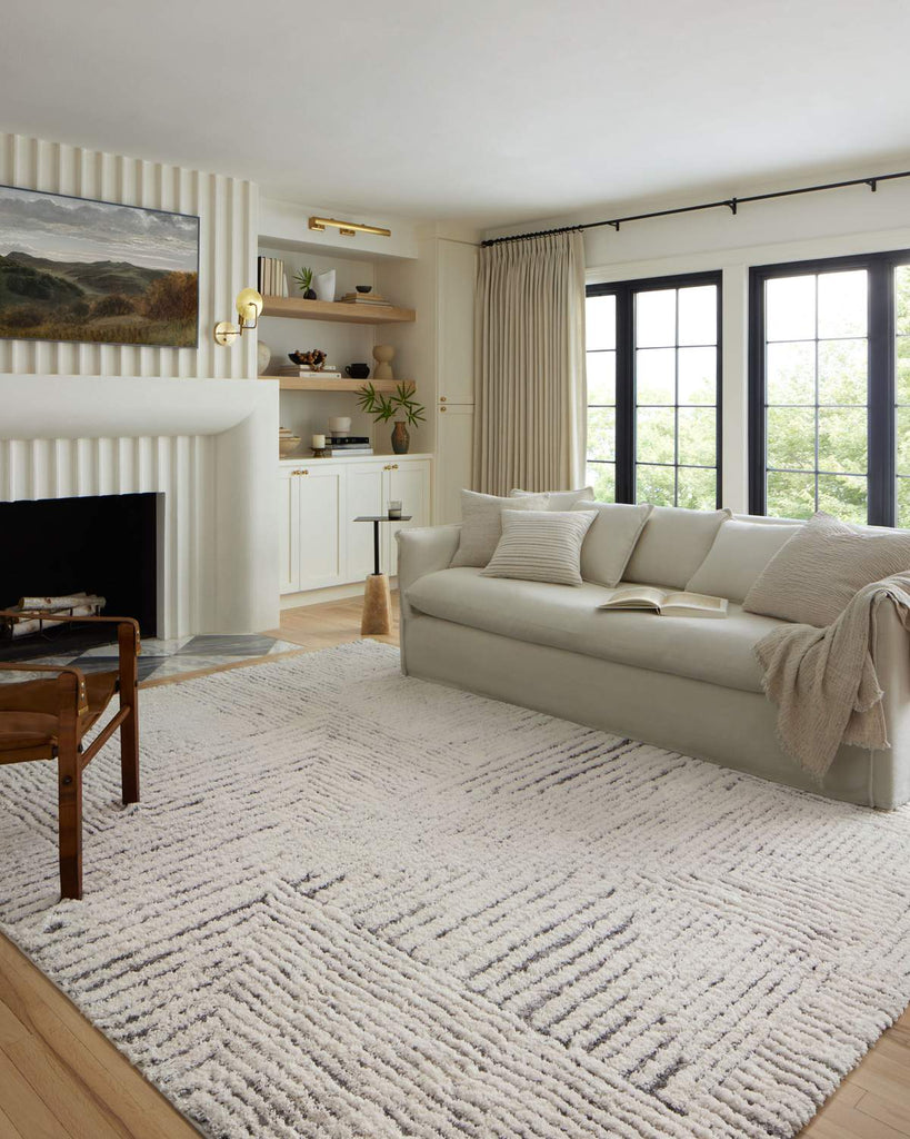 loloi rugs levitt shag lev 02 ivory grey rug
