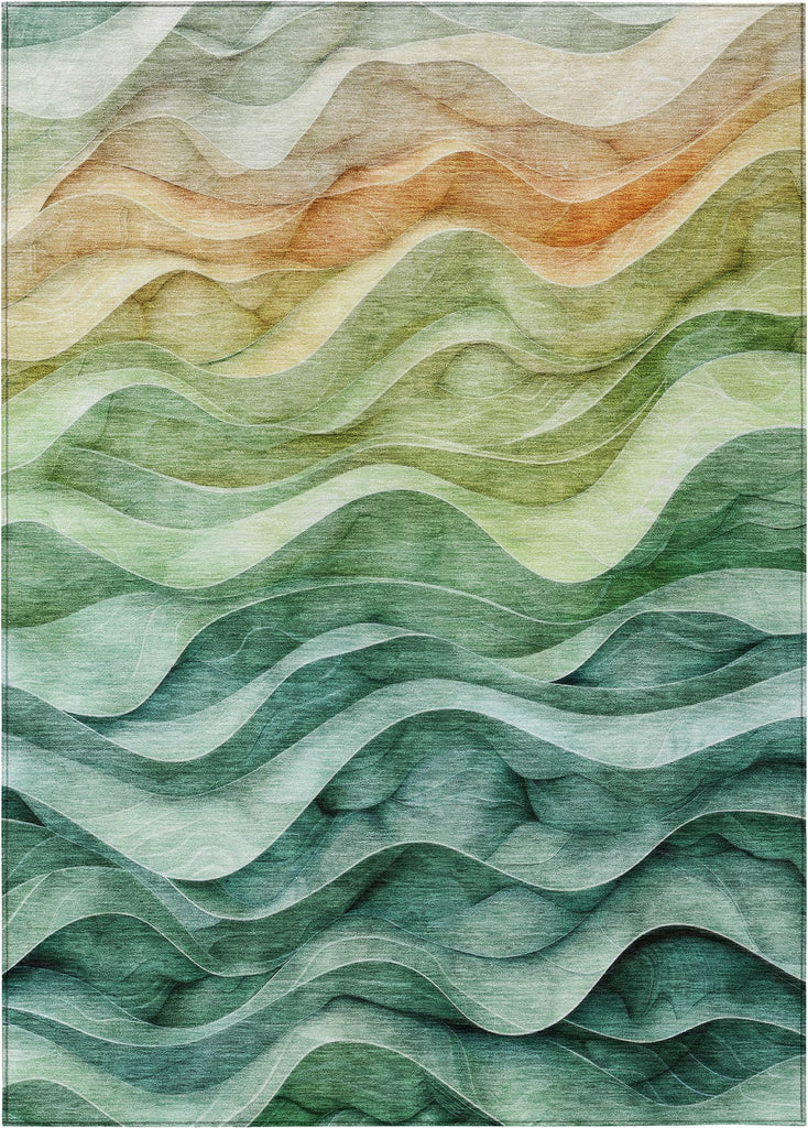 addison chantille acn1242 teal rug