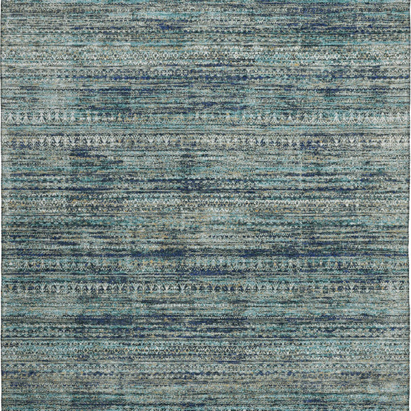 dalyn solace sl3 teal rug