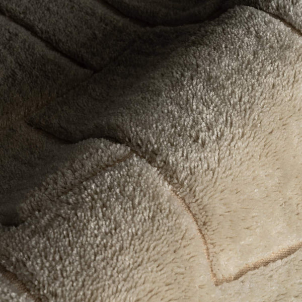 dash albert drela da2525 ivory hand tufted recycled pet rug