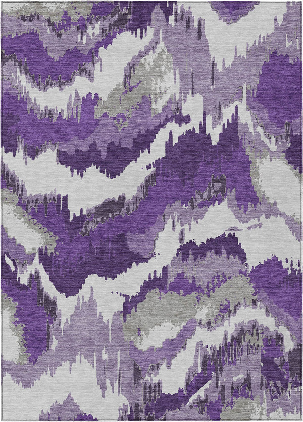 addison chantille acn865 purple rug