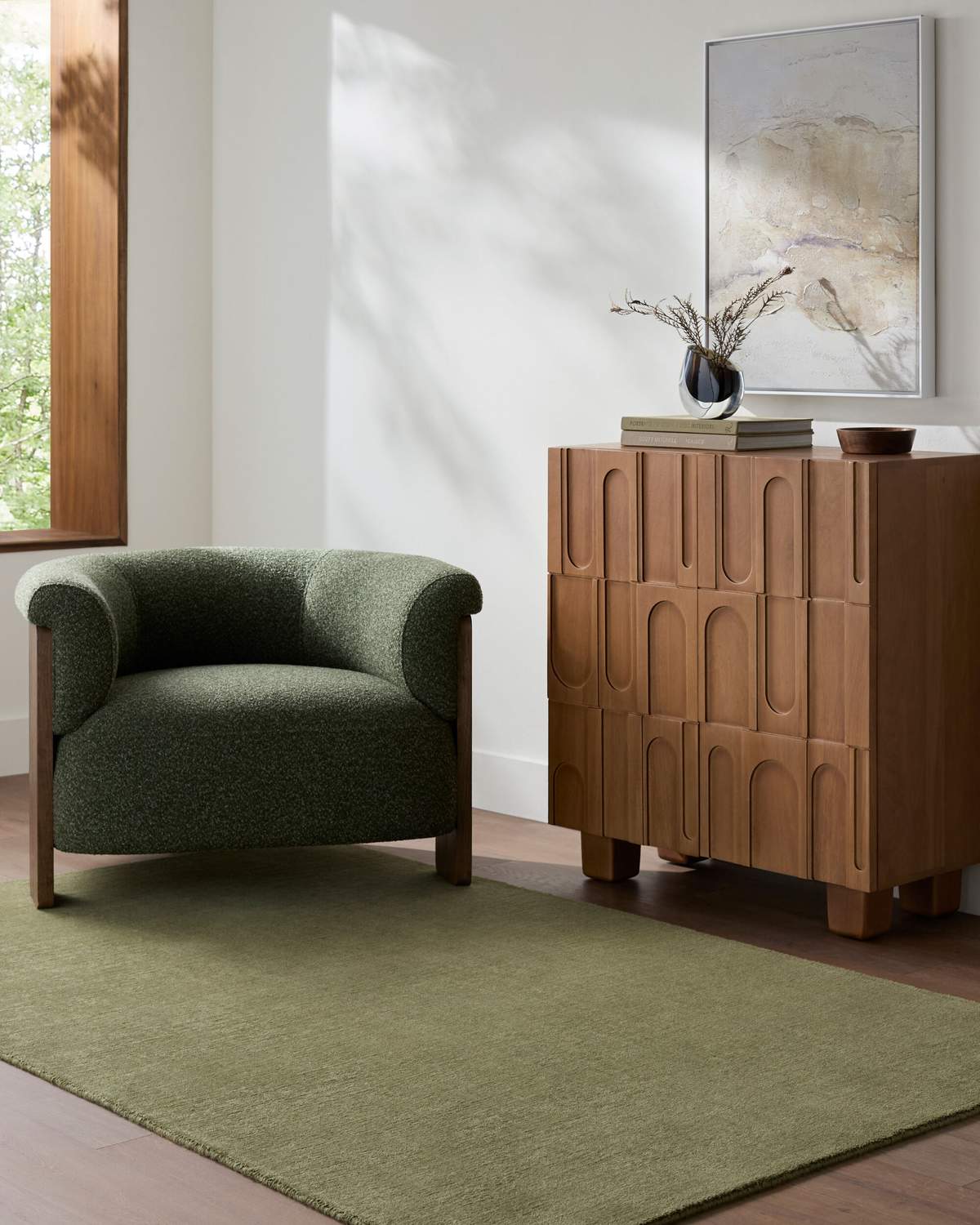 surya keban kbn 2300 olive green rug