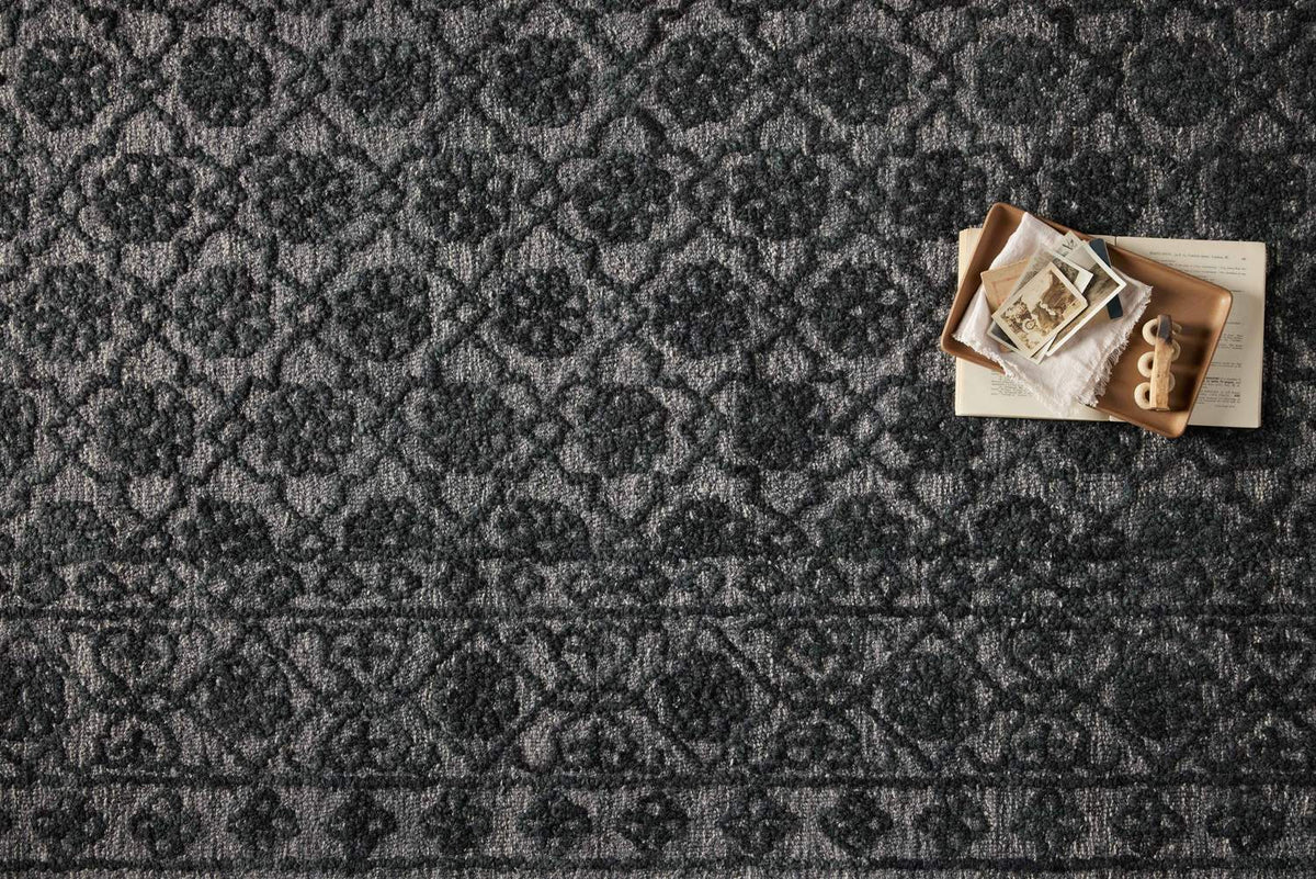 loloi rugs cecelia cec 01 smoke dark grey rug