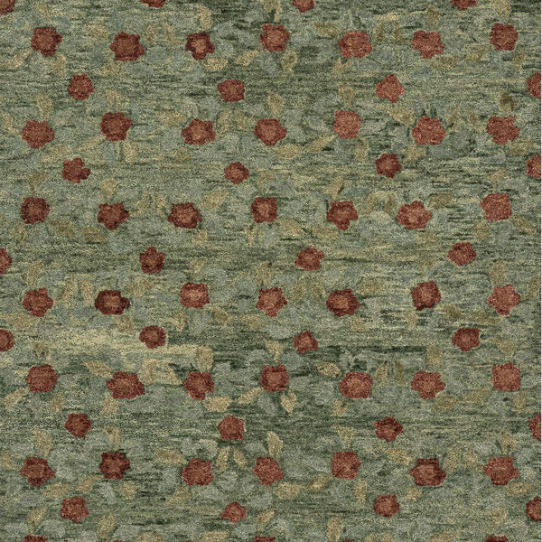 dash albert milord da2569 green hand tufted wool rug