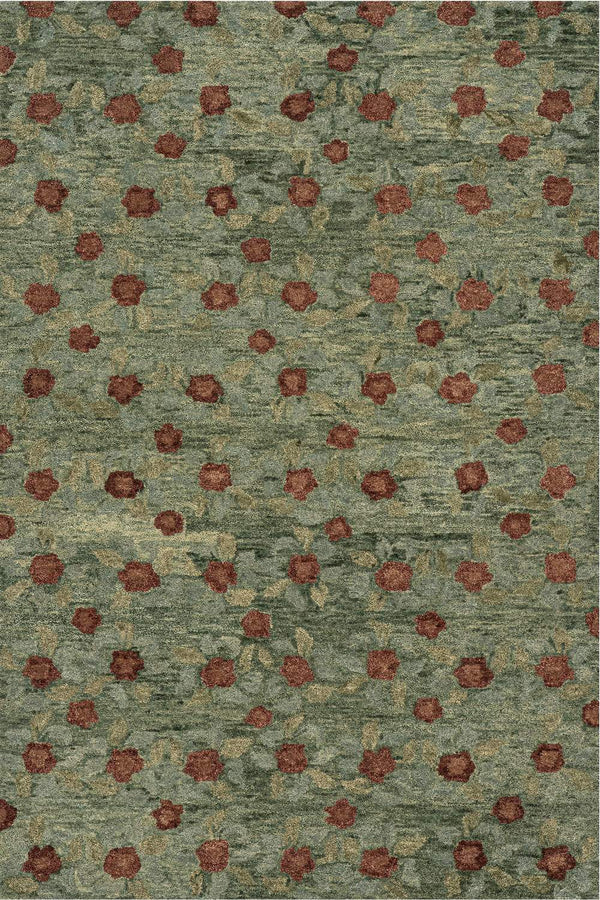 dash albert milord da2569 green hand tufted wool rug