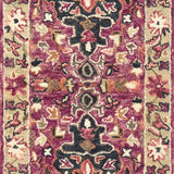loloi rugs zharah zr 05 raspberry taupe rug