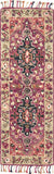loloi rugs zharah zr 05 raspberry taupe rug