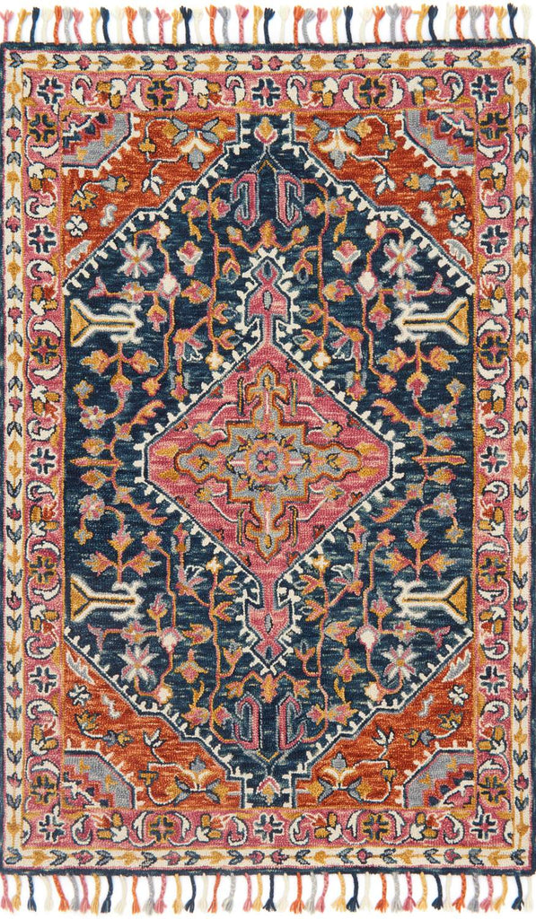 loloi rugs zharah zr 01 navy multi rug