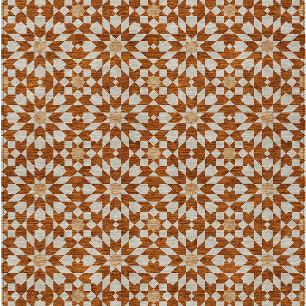 addison chantille acn734 paprika rug