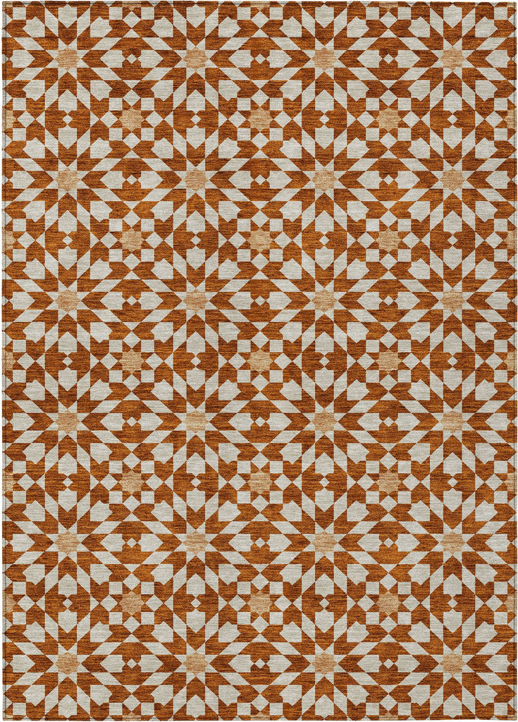 addison chantille acn734 paprika rug