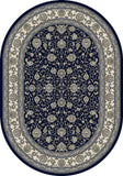 dynamic rugs ancient garden 57120 3464 navy rug