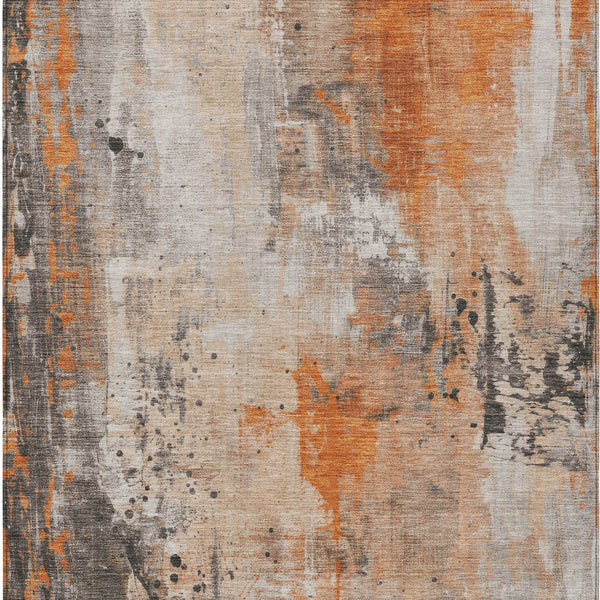 addison chantille acn1840 orange rug