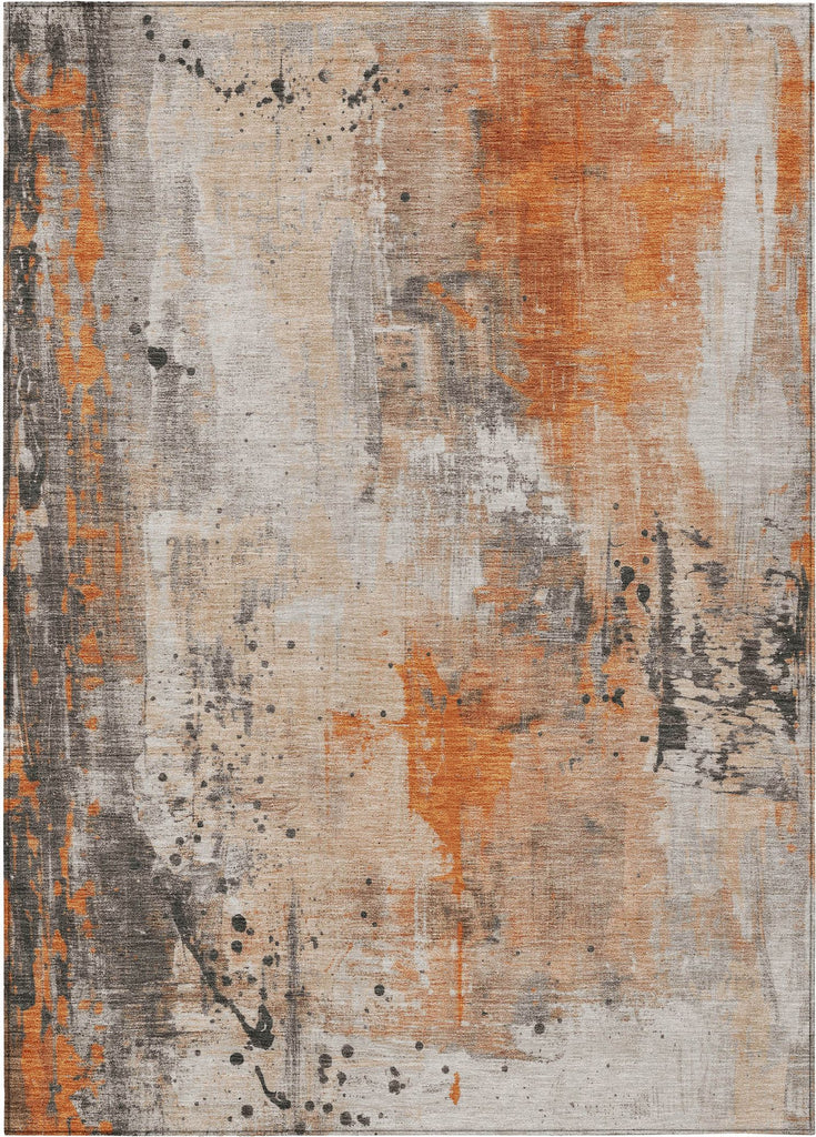 addison chantille acn1840 orange rug