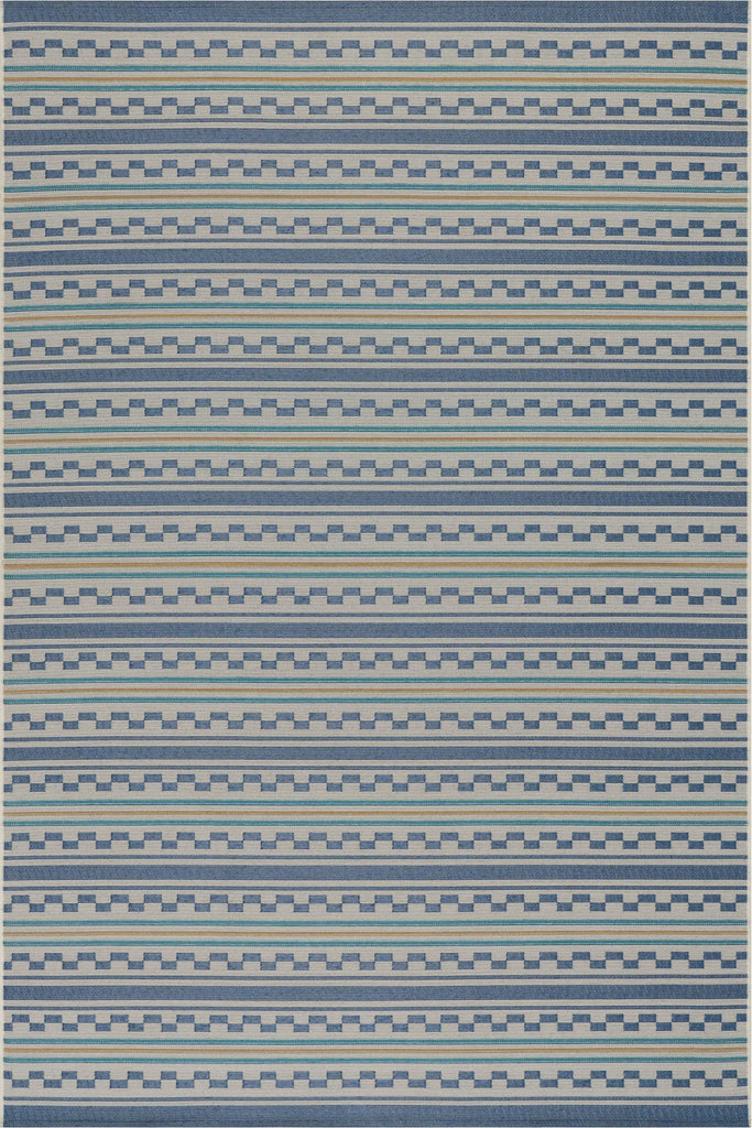 dash albert capri da2437 blue woven flatwoven polypropylene rug